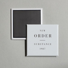 New Order - Substance Album Cover Locker Fridge Magnet picture