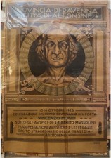 ALFONSINE RAVENNA MANIFESTO CELEBRATIONS FIRST CENTENARY V.MONTI B.M. 1928 picture