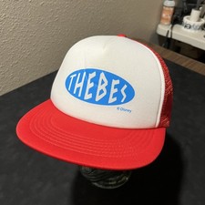 Vintage Disney Hercules Hat Feature Animation Crew Mesh Trucker Thebes 1990s picture