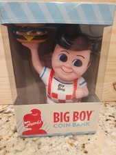 Frisch's, Bobs or Shoneys Big Boy Coin Bank with Hamburger New Box Design picture