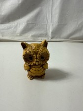 Vintage Wolin Japan Ceramic OWL 3 inch picture