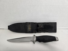 Gerber LMF Survival Fixed Blade Knife SS Drop Point Full Tang with sheath no box picture
