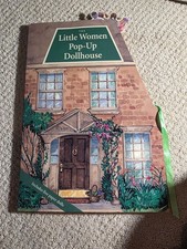 NEW Little Women Pop-Up Dollhouse Key Porter Books 2000 Complete 5 Paper Dolls picture