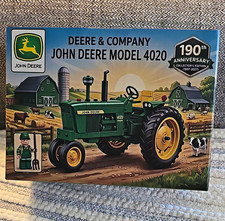 John Deere 4020 190th Anniversary Collector Brick Edition custom building set picture