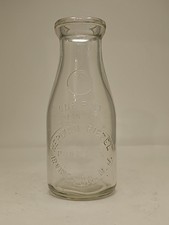 TREP Milk bottle Herman Riedel Irvington NJ N.J.New Jersey  picture
