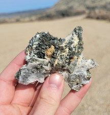 Silvery-Gray Arsenopyrite Crystal Cluster from Morocco picture