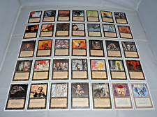 MTG Magic Revised 3rd Ed. Black/Artifact Cards Collection x35 (NM/LP) [SALE] picture