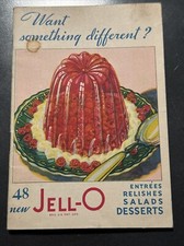 Vintage 1931 Jell-O Recipe Booklet Miniature 48 Recipes 4