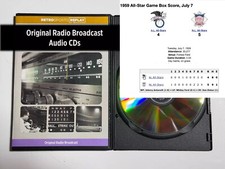 1959 MLB Baseball All-Star Game 1 - Radio Broadcast - Hank Aaron  - CD Audio picture