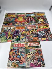 Eternals Marvel Comics lot of 10  #2-4 6-10 12 16 1976 Jack Kirby Ships Fast picture