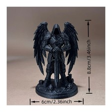 3D Printed Dark Battle Angel Fantasy Figurine PLA DIY Paintable Model Ornament picture