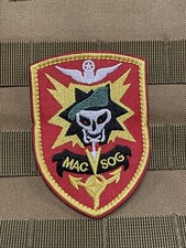 Special Forces MACV SOG Morale Patch SF Covert Classified Hook Loop picture