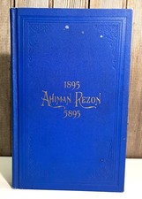 1895 Ahiman Rezon Constitution of the Masonic Grand Lodge of Pennsylvania 1st Ed picture