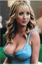 Fridge / Tool Box Magnet Set of 2 Different - Kaley Cuoco picture