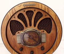 NIB Crosley CR36 Limited Edition Wood Radio AM/FM Cassette Player EUC picture