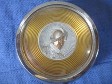 VINTAGE DeSOTO HORN BUTTON 1949 1950 1951 center cap steering wheel custom delux picture