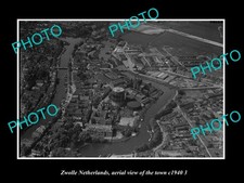 Zwolle Netherlands Holland Town Aerial View c1940 4 Old Large Historic Photo picture