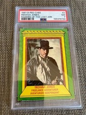 1981 O-Pee-Chee Indiana Jones Raiders of the Lost Ark #2     (PSA 7) picture