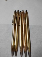Lot Of 5 Cross Gold Filled 10k(2) 12k(2) 14k(1) Pens And Pencils Scrap    #A2 picture