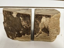 Desert Sandscapes Natural Sandstone Bookends. 1982 picture