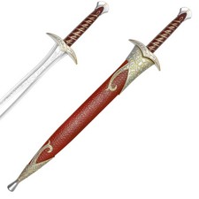 31 inch Fantasy Medieval Foam Dagger Sting Sword with Scabbard Cosplay Prop LARP picture