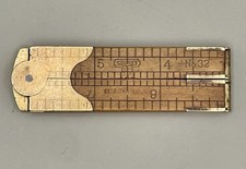 Vintage Stanley № 32 12” Caliper Rule Ruler Early Sweetheart Era 1920-21 picture