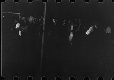 Photo:Asheville North Carolina 1937 Musicians Crowd Night Scene FSA picture