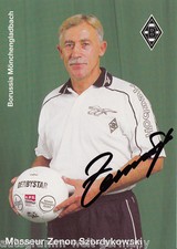 Zenon Szordykowski Borussia Mönchengladbach 1998-99 Excellent Postcard +A26546 picture
