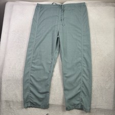 VTG 50s-70s St. Marys Health Center Hospital Medical Pants Blue Scrubs picture