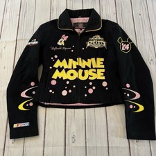 Vintage Minnie Mouse NASCAR Daytona 500 Jacket JH Design Y2K Cropped Women’s picture