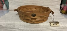 Vintage Peterboro Basket Company Round  13” x 4