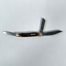 Schrade Old Timer 8OT Senior Stockman Vintage USA 3 Blade Pocket Knife picture