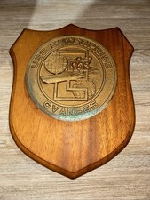 Vintage USS Enterprise CVAN-65 Bronze Crew Plaque picture