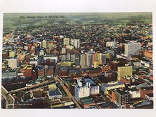 1940 Aerial View Of Atlanta Georgia Postcard picture