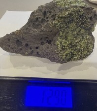 1290g 6x4 Arizona Natural Green Olivine Peridot Crystal Gemstone Basalt Specimen picture