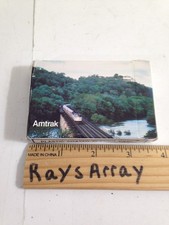 Vintage 1980s Amtrak Playing Cards Decks Advertising Train USA w/ box, unused picture