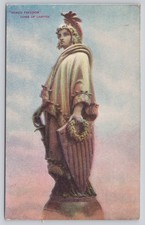 US Capitol Dome Statue of Freedom Armed Liberty Washington DC Postcard c1910 picture