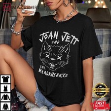 Joan Jett And The Black Hearts Black Unisex All size shirt picture