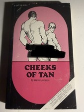 CHEEKS OF TAN- 1989 WARREN JAMESON  -SURREY HIS69 REPRINT VTG PULP NOVEL GAY INT picture