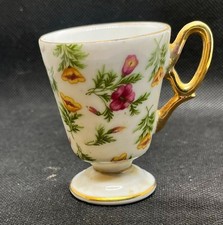 Vintage 1950's Japanese Floral Tea Cup  picture
