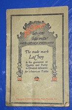 1923 La Choy Recipe Booklet Chinese Soy Sauce Chop Suey Advertising Vintage RARE picture