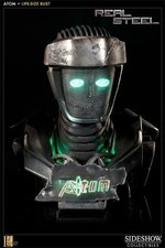 Real Steel Atom Bust Sideshow 1/1 Rare picture