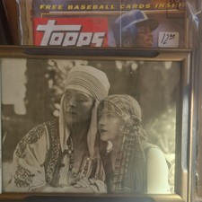 1920s Framed studio portrait of valentino, sealed by martin's art shop . picture