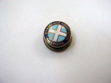 Vintage Greek American Loyalist League Pin SYNDESMOS NOMOTAGON Enamel Cross picture