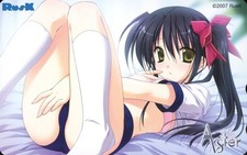 2007 RusK Aster Yuzuki Saki Sofmap Bonus Phone Card Trading Card picture