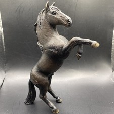 Schleich Horse Rearing Black Mustang Stallion 13624 Retired 2006 Figure Rare picture