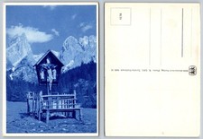 1956 Tyrol Alps Wayside Shrine Postcard R. Löbl Photo SOS Kinderdorf Verlag picture