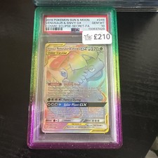 PSA 10 Venusaur & Snivy GX 249/236 Cosmic Eclipse Graded Pokemon Card picture