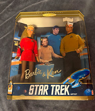 Mattel Barbie & Ken Star Trek Kirk & Spock 30th Anniversary Collector Set picture