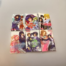 Rare Code Geass Lelouch of the Rebellion Vol 2 - 7 Manga 1st Edition lot/English picture